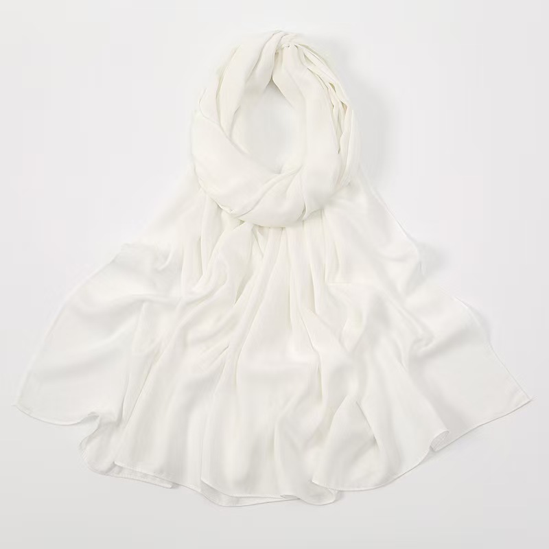 K557 Hot new style of cross-border foreign trade hot-selling solid color broken card scarf Southeast Asia popular soft breathable versatile ethnic bag