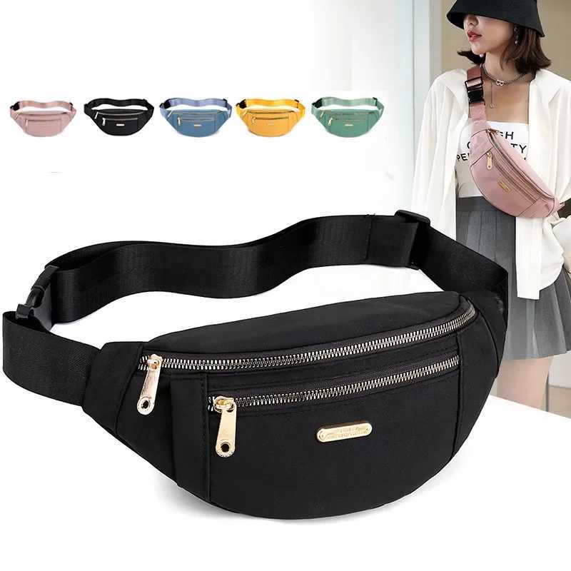 Fashion Waist Packs Fanny Pack Belt Women Travel Bag Chest Purse Chest Pouch Bullet Pack Solid Color Shoulder Bags for WomenT251128