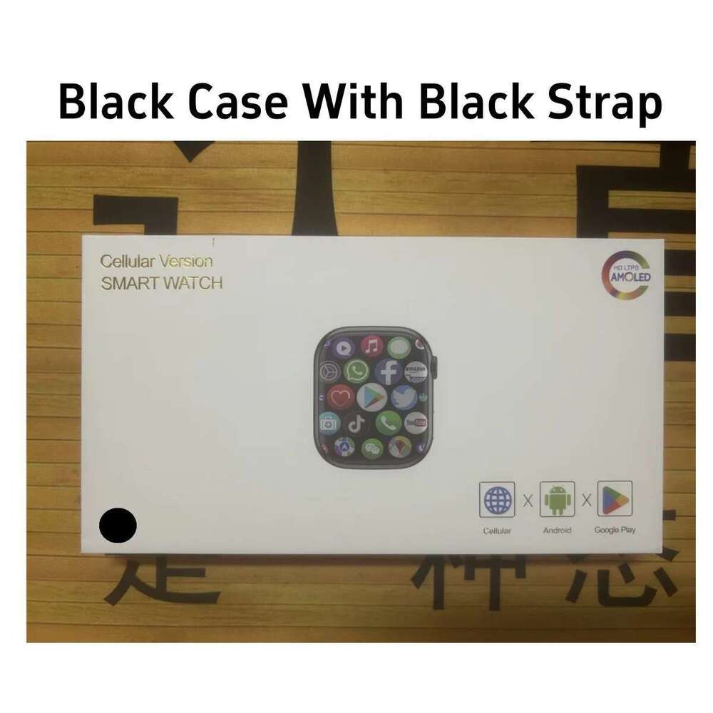 S10 Plus 4G LTE VP29 Smart 2.29inch 8MP HD Camera Tiktok Whatsapp App Store Video Calling 256GB Rom Men Smartwatch Watch