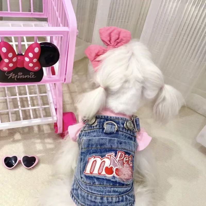 T0081Clothes autumn and winter warm Maltese fawn sweater small dog puppy
