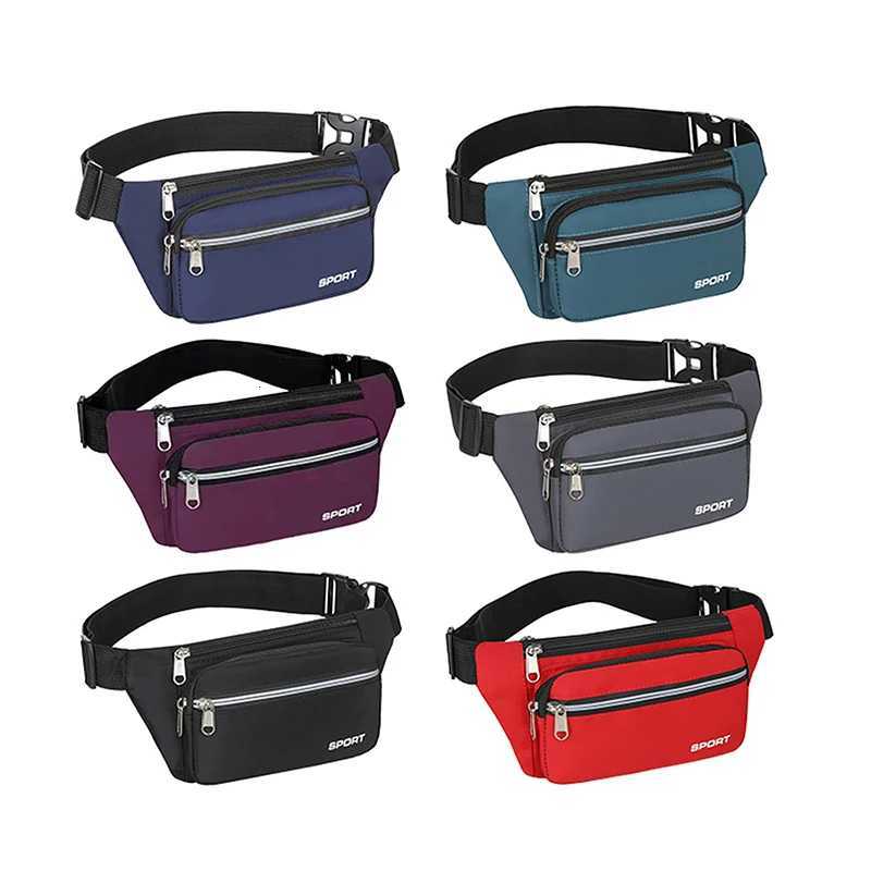 Fashion Men Women Waist Bag Casual Fanny Pack Purse Large Phone Belt Bag Pouch Outdoor Travel Phone Bag Banana Hip BagsT251128