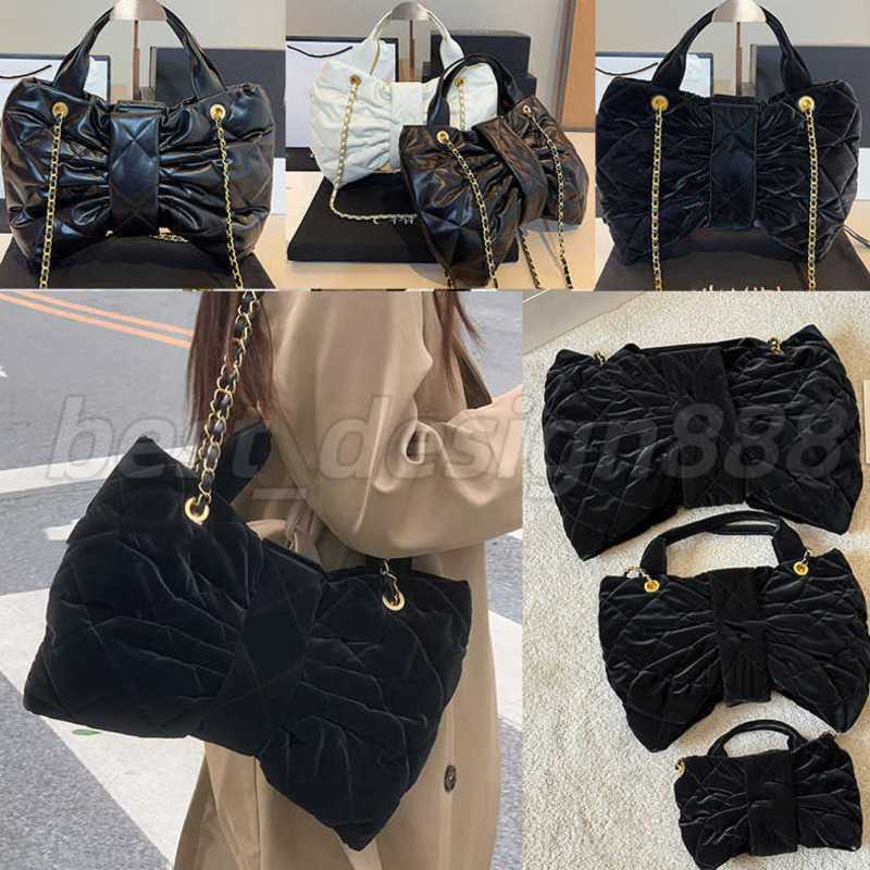 Evening Bags 2025 designer bag bow bag crossbody cc bag quilted lambskin denim bag shoulder bag weekend travel bag large shopper hobo chain bag sweater bowknot bag