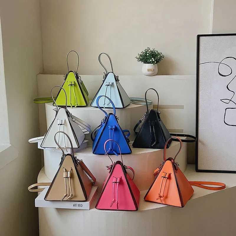 Designer Fi Ladies Shoder Bags Handbag Sense of Luxury Wen Bags High Quality Leather Crossbody Bag Designer Fem Triangle Bags Y251127