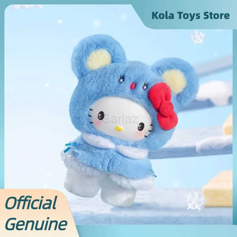 Sanrio New Genuine Small Cloak Series Blind Box Pendant Cute Vinyl Plush Figure Doll Trendy Toy Pendants Mystery Box Girl Gift H2512171