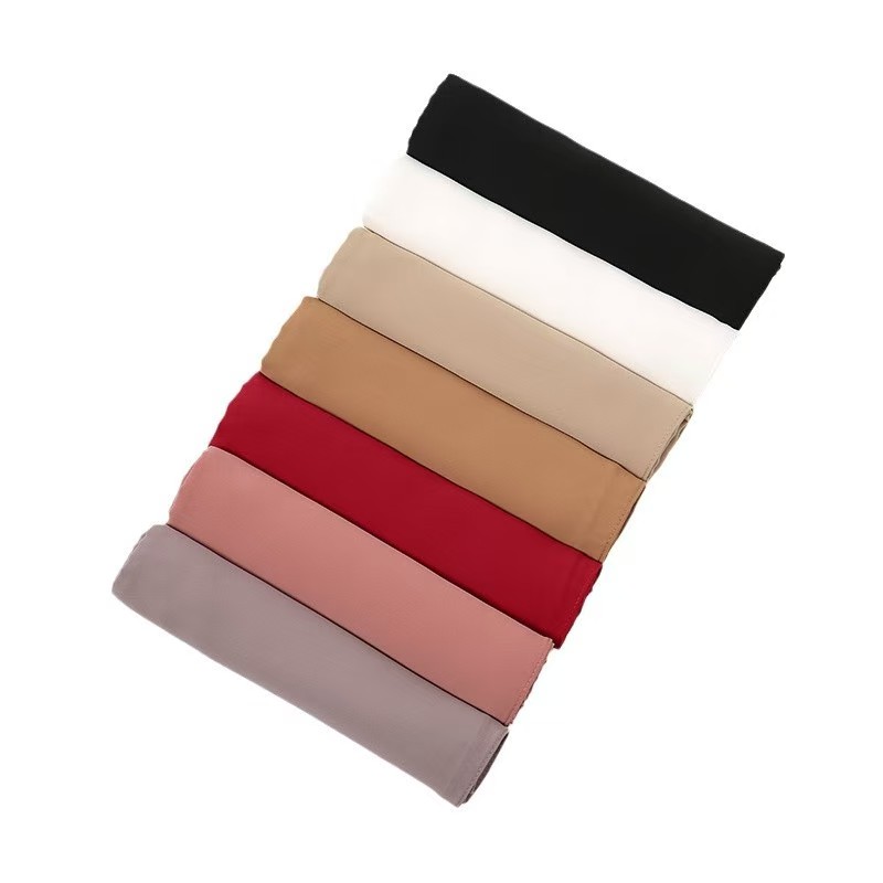 K557 Hot new style of cross-border foreign trade hot-selling solid color broken card scarf Southeast Asia popular soft breathable versatile ethnic bag