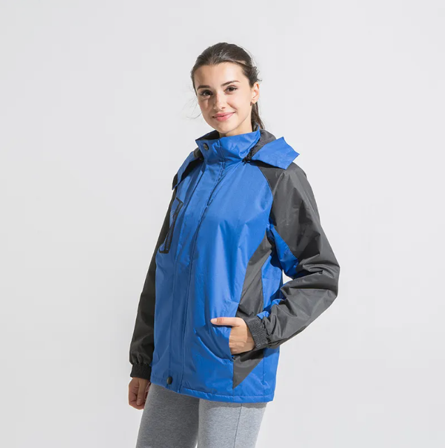 Men's Fashion Mountaineer #QG97 Jacket - Durable Windproof Outerwear for Hiking & Cycling Activities