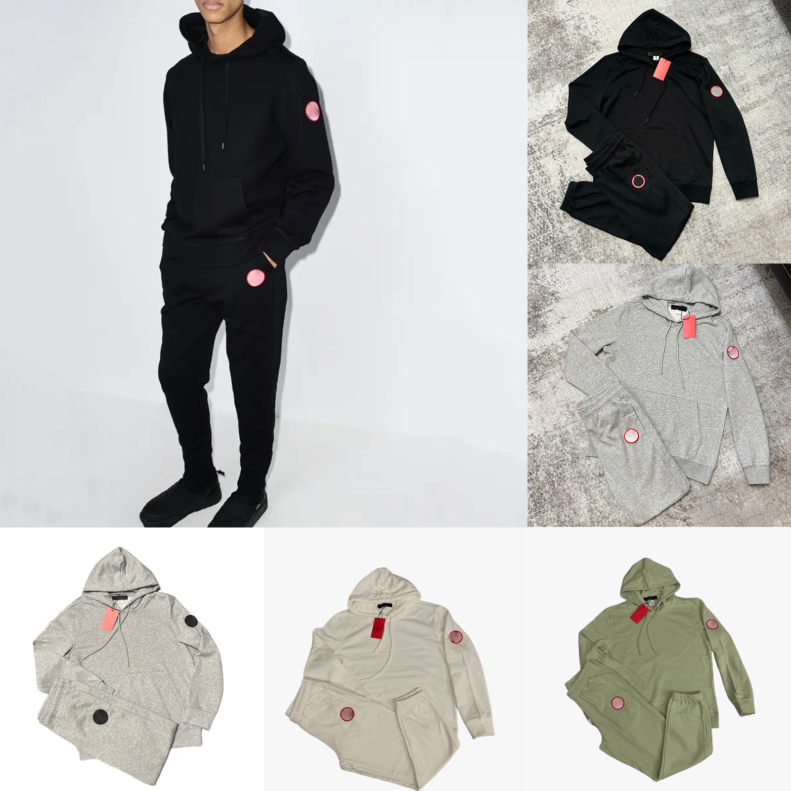 Designer Mens Tracksuit Embroidery Badge Hoodie Sweatpants Luxury Sports Cotton Sweatshirt Joggers Two Pieces Set Men Women