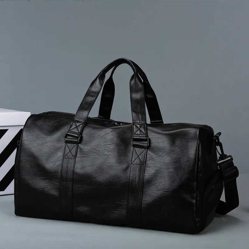 Golf Bost Bag Golf Clothing Bags Travel Business Handbag Large-capacity Crossbody Handbag Soft PU Leather Sports Fitness Gifts Y251128