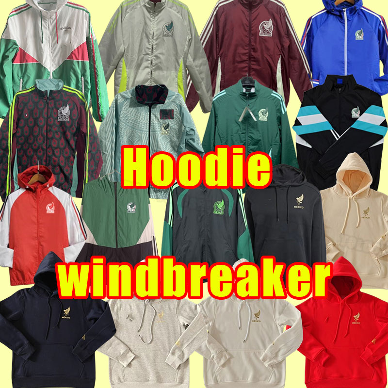 WORLD CUP 2025 Mexico soccer tracksuits H.LOZANO CHICHARITO RAUL LOZANO 25 26 2026 G DOS SANTOS OCHOA Long sleeve tracksuit hoodies coat windbreaker