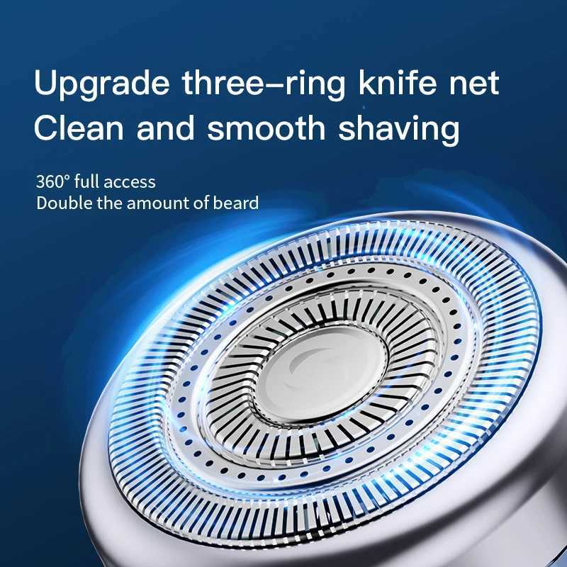 Mini Portable Electric Shaver For Men Capsule Design Travel Home Use Electric Beard Knife USB Rechargeable Pocket Electric Razor C251128