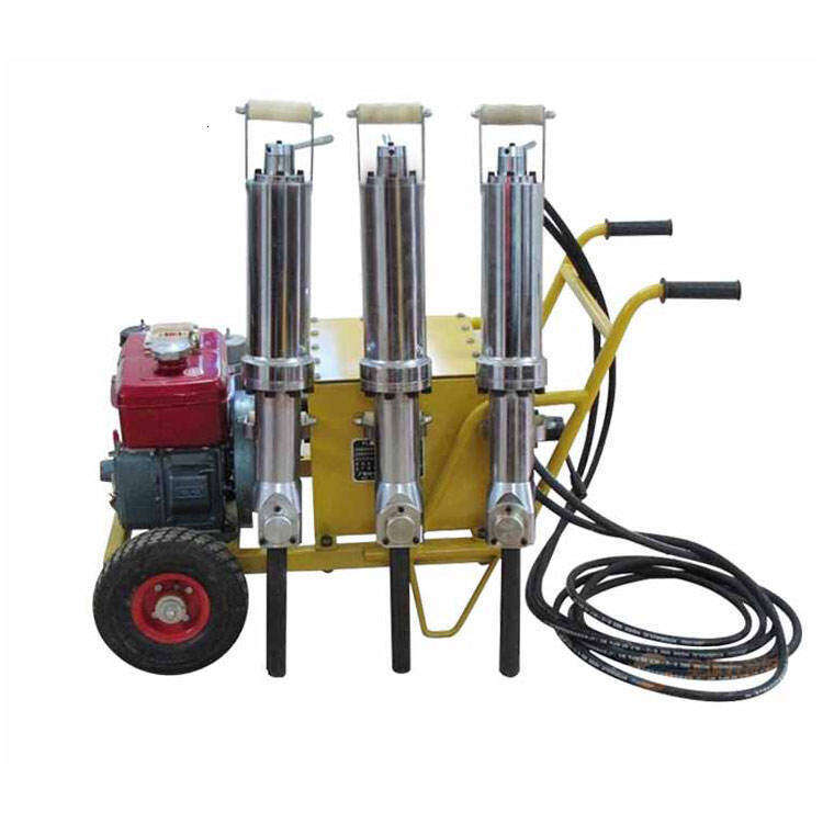 Concrete Stone Splitting Hydraulic Wedge Rock Splitter Machine for Sale