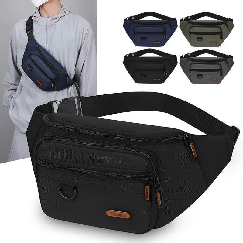 Waterproof Mens Waist Pack Fanny Pack with Adjustable Strap for Travel Sports Running - Quick-Access Outdoor Waist BagT251128