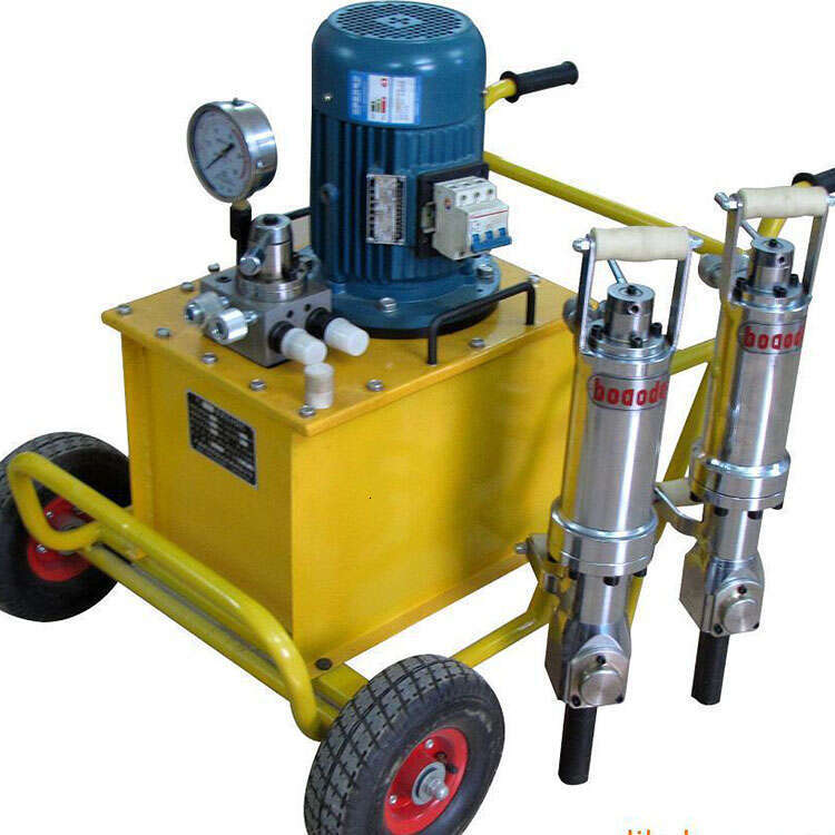 Hydraulic Splitter with 35mm Drill Bit - CE Certified