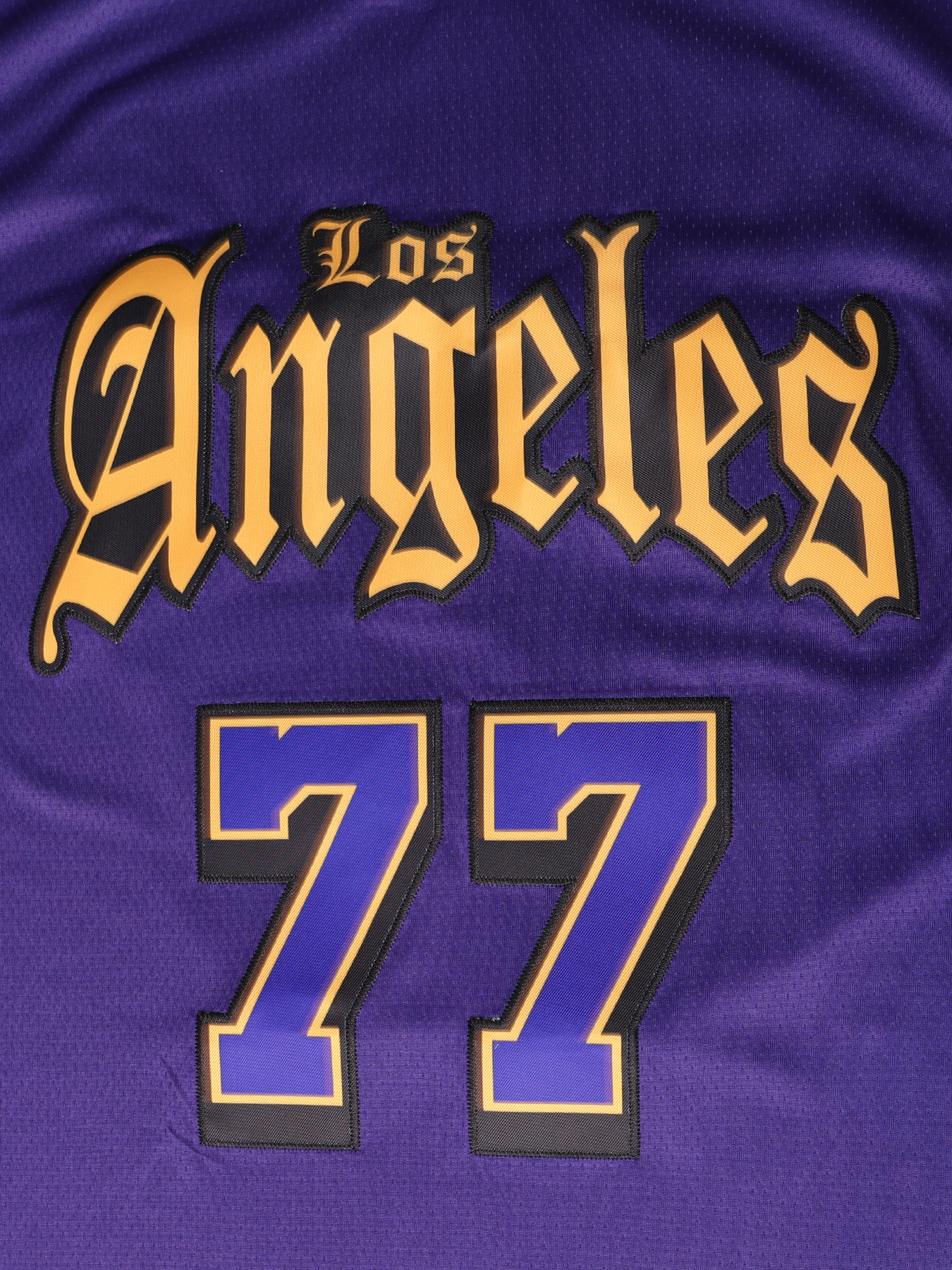 77 2025 Basketball Jersey Sweatshirt - Embroidered In Stock Stitched Jerseys Breathable Slight Stretch Polyester