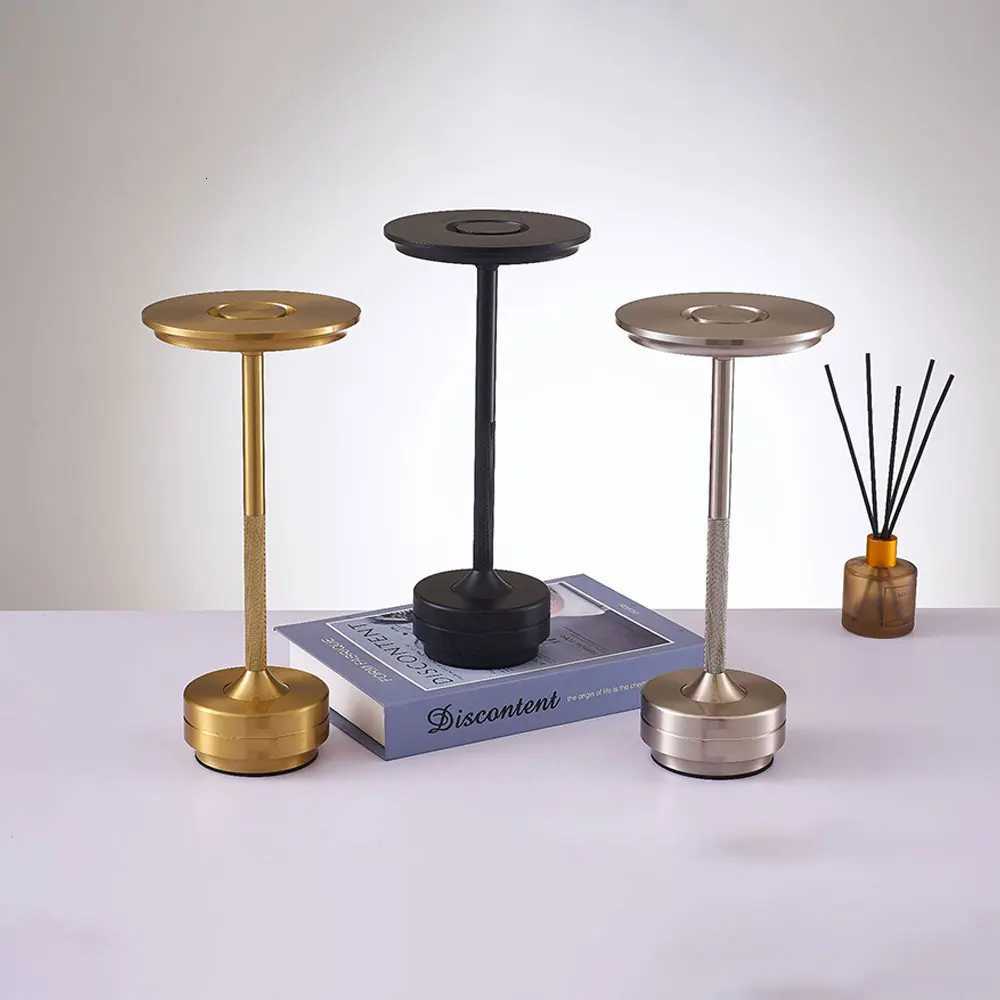 LED Rechargeable Touch Desk Lamps Night Light Table Lamp Cafe Bedroom Bar Modern Minimalist Decoration Bedside Table Lamps Gifts M251128