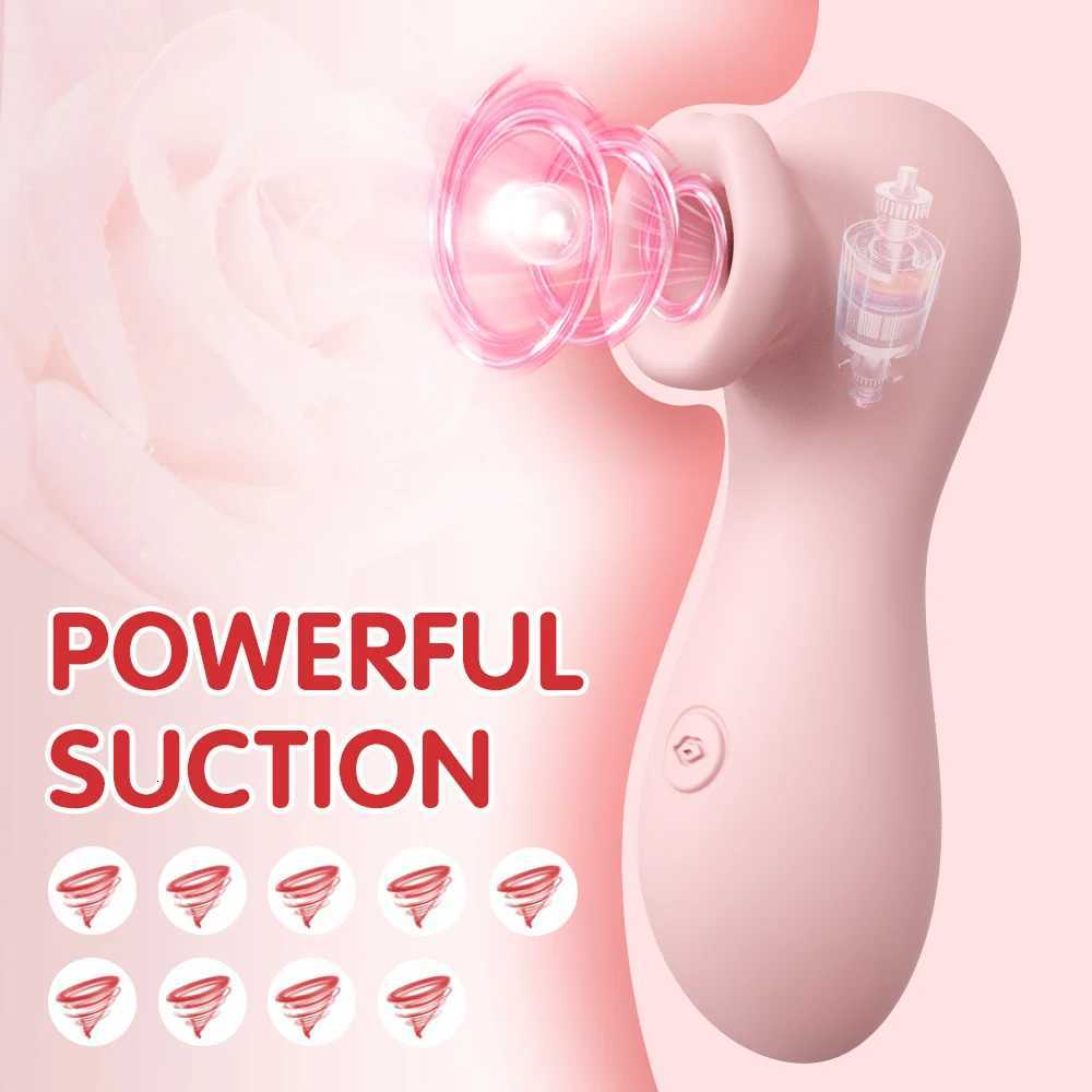 Powerful Sucking Vibrator for Women Blowjob Sucker Clitoris Nipple Oral Clitoral Stimulator Erotic Sex Toys Goods for AdultXJ251128