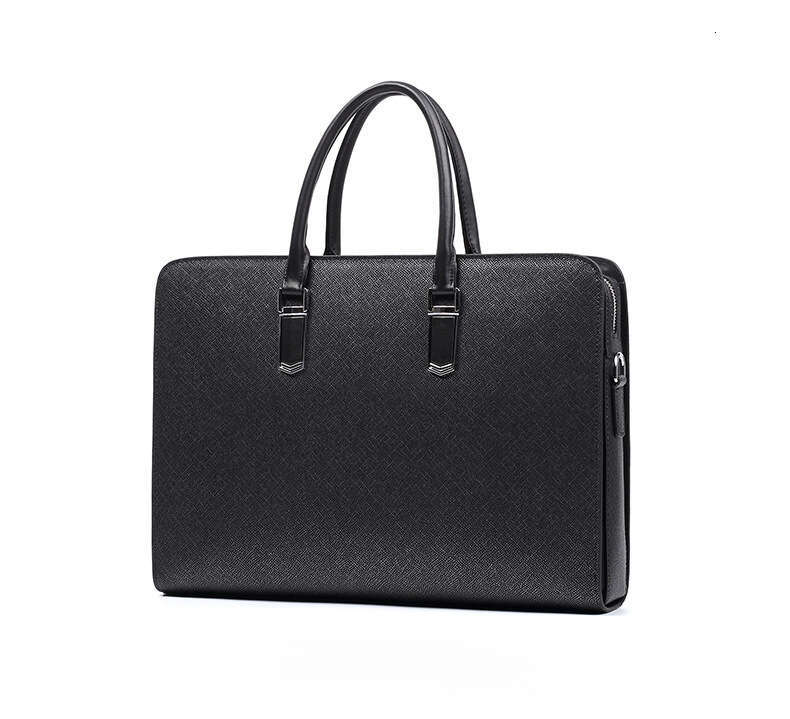 Luxury Bag Designer High-end Handbag Business Casual Bag Fashion High-end Feel Combination Lock Leather Fashion Men's Briefcase Hobo Shoulder Bag
