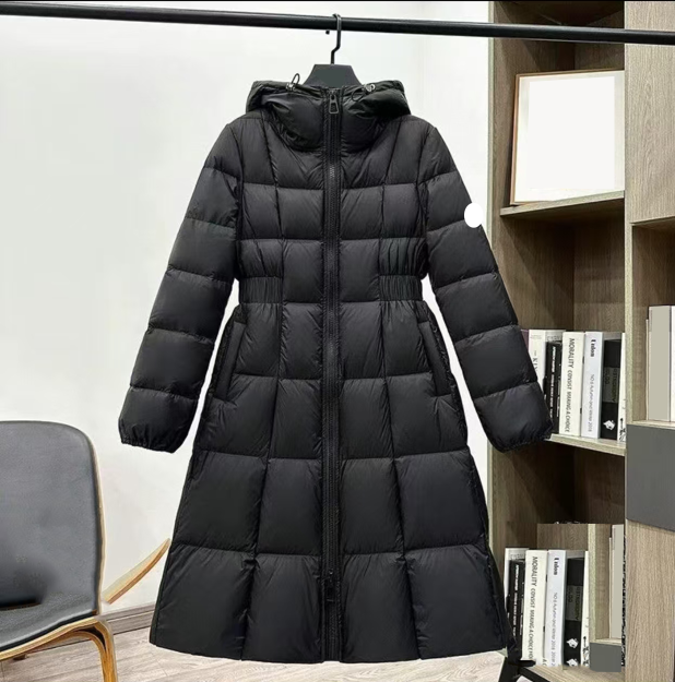 Womens Long Jacket Hoodie Trench Coats Designer Tops Downs Thick Warm Puffer Wind Coats Budge Sleeves Womens Jackets Parkas Windbreaker S-XL