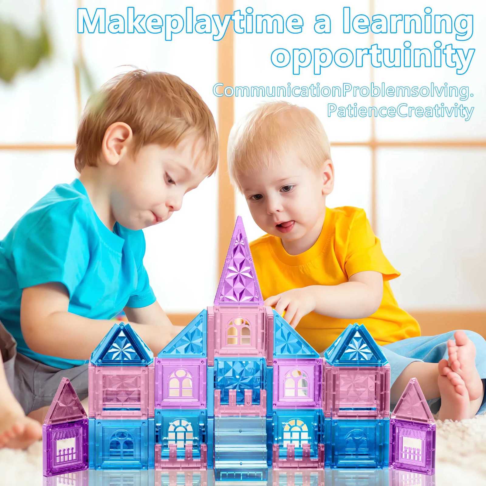 Ice and snow world magnetic film creative structure cognitive toy suitable for birthday gifts for boys and girls over 3 years Y251128