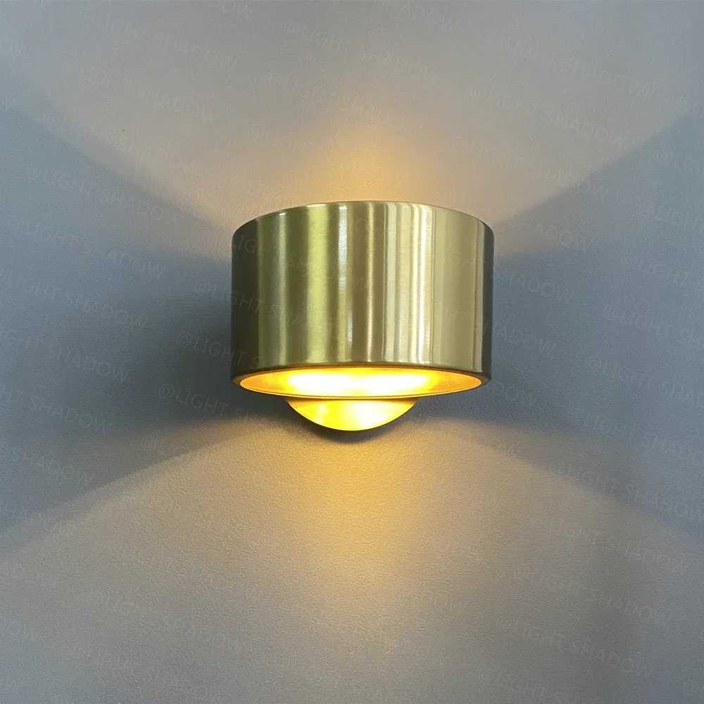 Modern Wall Lamp Led Lighting Living bedroom Bedside Restaurant Decor Nordic Fixture Minimalist Golden Sconce Luminaire Lights M251128