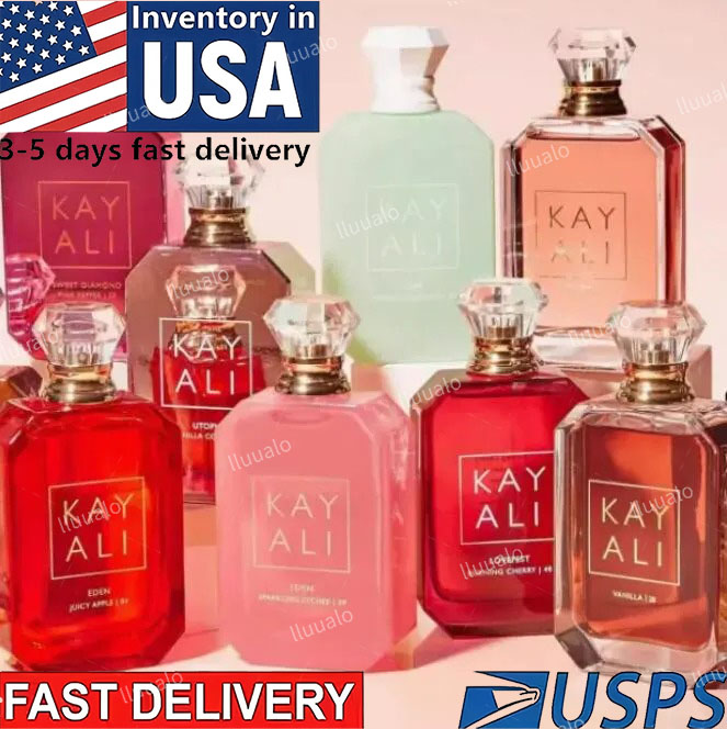 Kayali Vanilla 28 Perfume Yum Pistachio Candy Rock Fragrance 100ml Long Lasting Smell EDP Men Woman Parfum Lychee 39 Juicy Apple 01 US 3-7 Business Days Fast Delivery