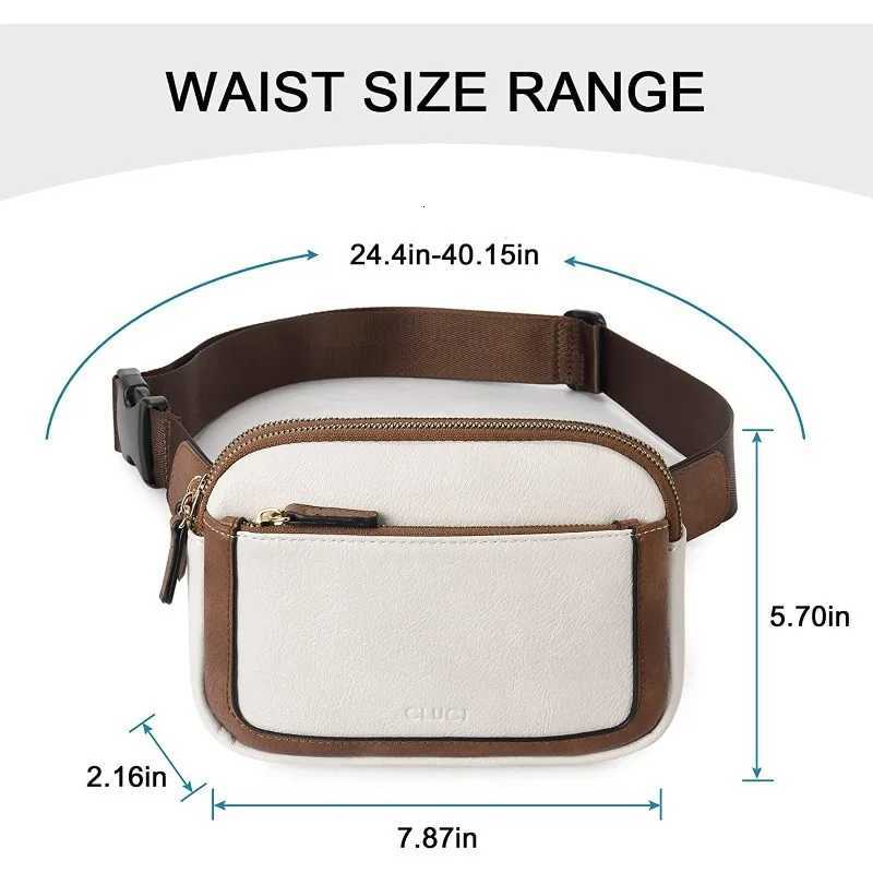 Women Waist Bag Zipper Fanny Pack Chest Bag Outdoor Sports Crossbody Shoulder Bag Travel Female Breast Package Money PouchT251128