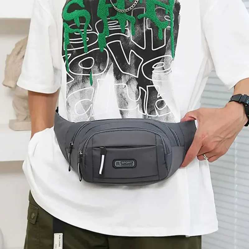 Mens Canvas Anti-Theft Ultra-Thin Invisible Waist Pack for Phone Sports Outdoor Running Hiking Travel Waist Bag for MenT251128