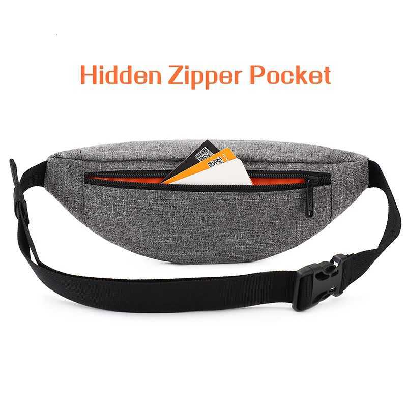 TINYAT New Women Casual Waist Pack Bag Brand Canvas Shoulder Fanny Packs Women Belt Bag Pouch For Money Phone Black Bum Hip BagT251128