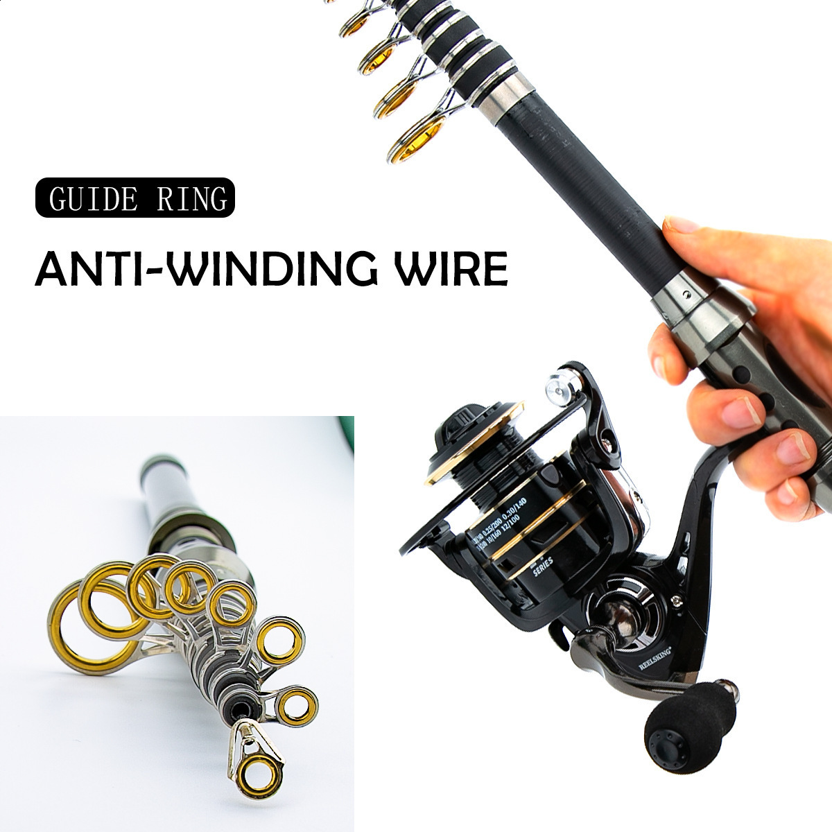 Fishing Accessories Spinning Rod Combo 15m24m Carbon Fiber and 20003000 Reel Telescopic Pole Kit Pesca 231213