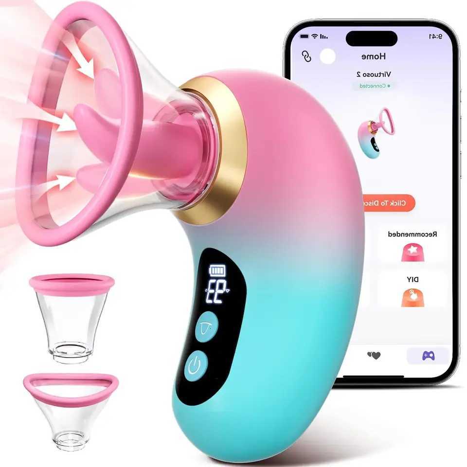 APP Control Clitoral Sucker Vibrator for Women Tongue Licking Nipple Vagina Massager Clit Stimulator Masturbation Sex Toy FemaleXJ251128