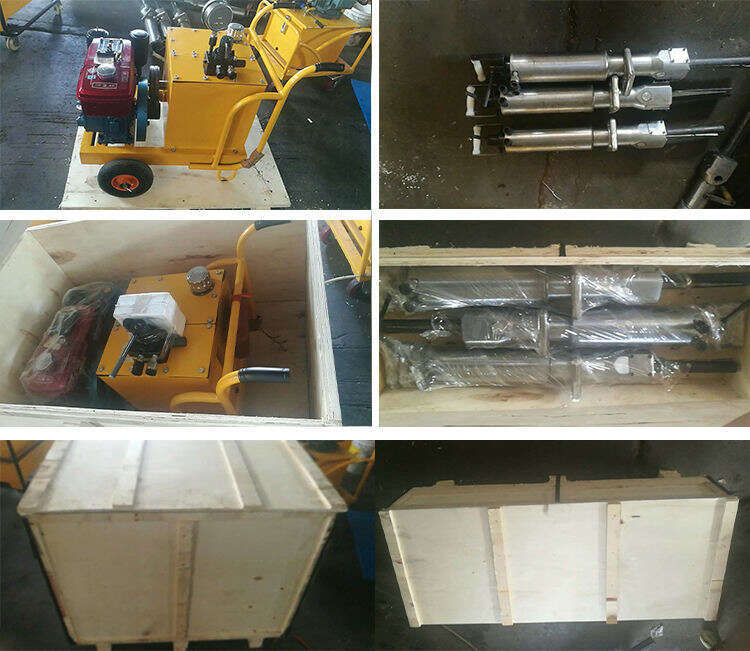 Concrete Stone Splitting Hydraulic Wedge Rock Splitter Machine for Sale