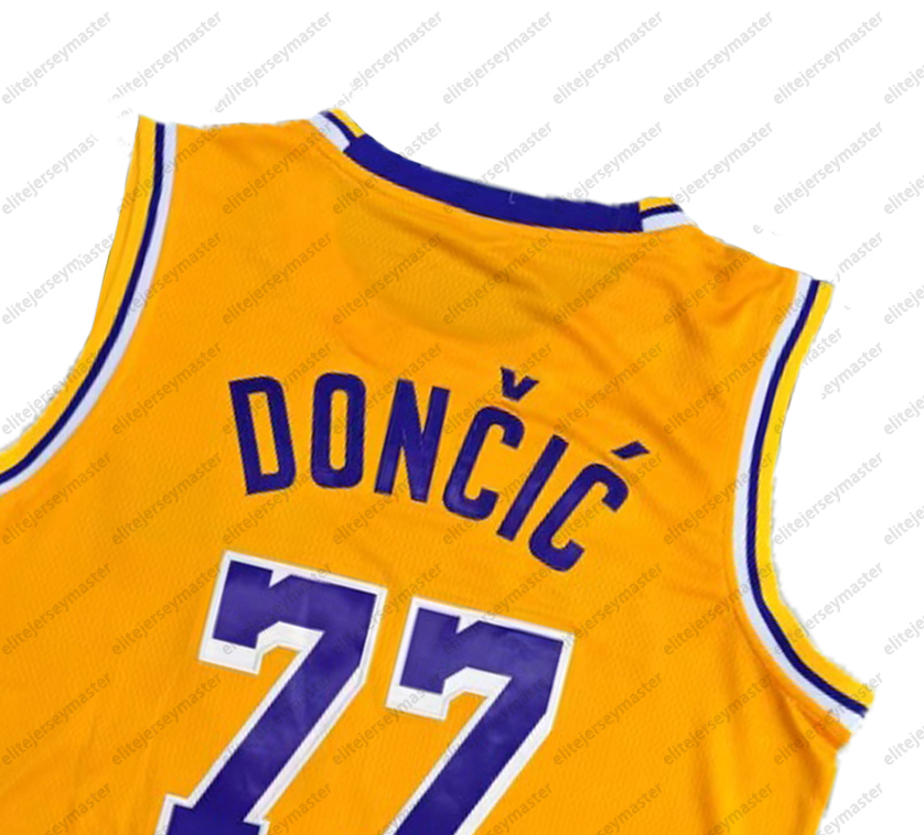 Doncic 77 Custom Basketball Jerseys Personalized Name - Customized Any Number Jersey for Men and Women