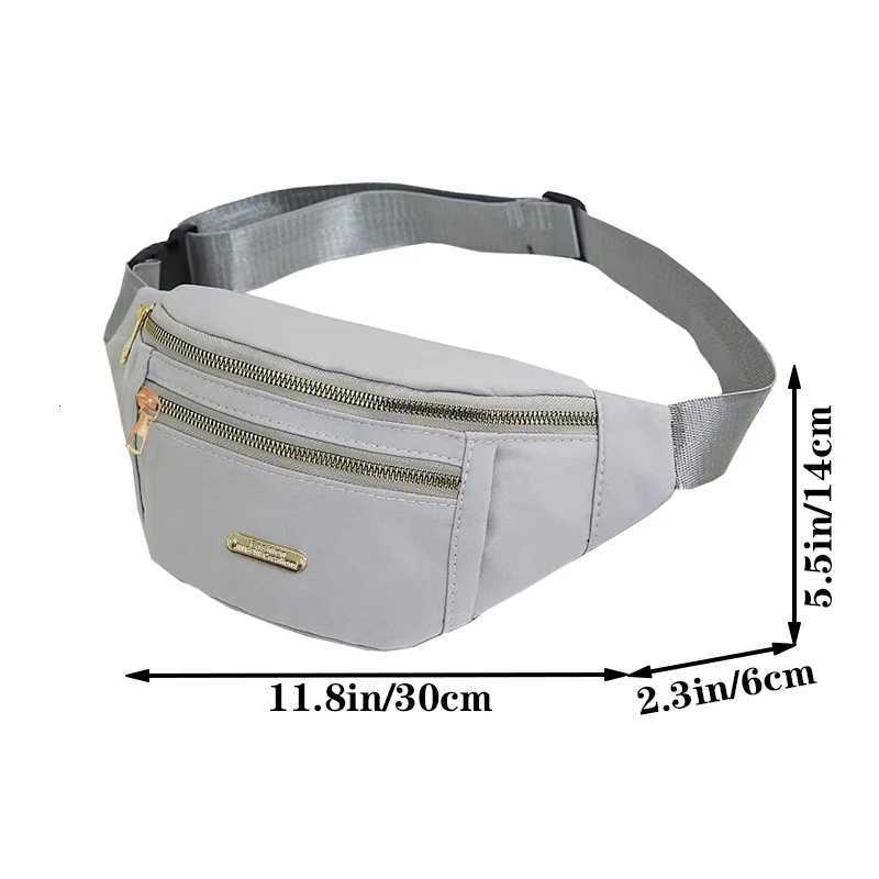 Multi-Functional Leisure Bag Waist Bag Single Shoulder Bag Versatile for Daily Use Adjustable Shoulder StrapT251128