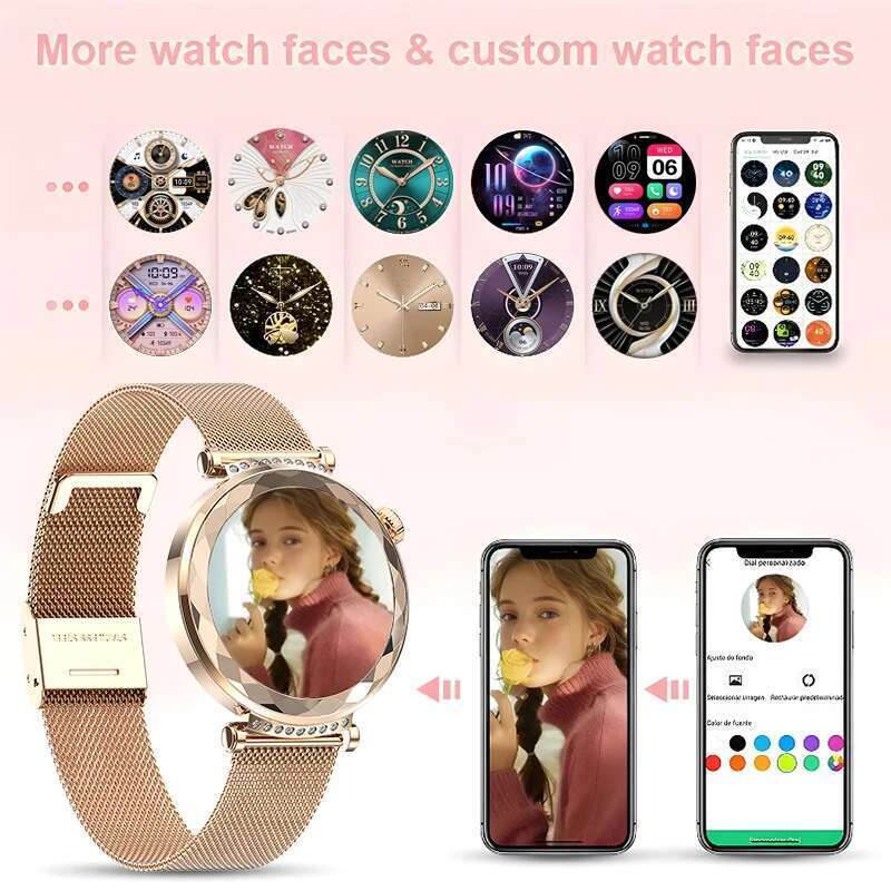 For HUAWEI GT5 Mini Women Bluetooth Call Heart Rate AMOLED Screen NFC IP68 Waterproof GPS Tracking Smart Watch