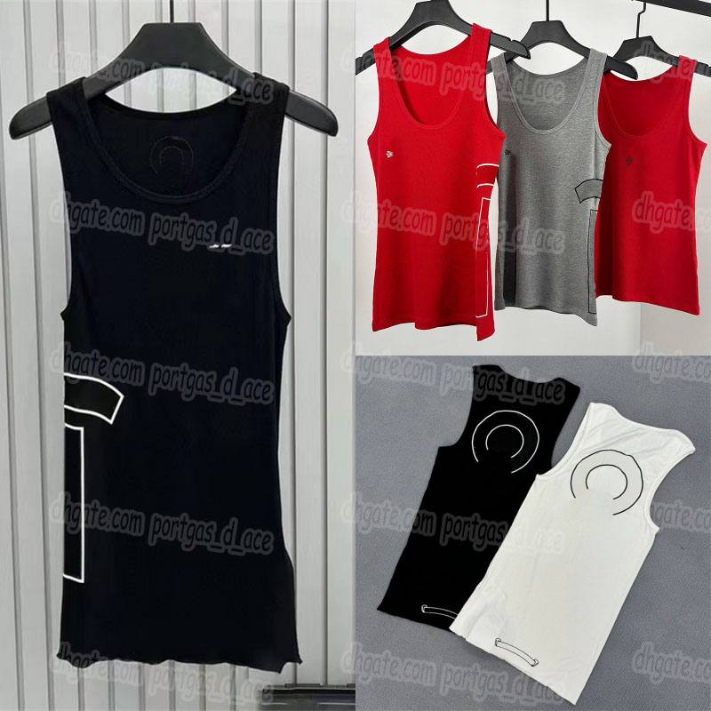 Designer Letters Mini Tank Dress Luxury Women Black Short Vest Dress Brand Summer Sleeveless Sporty Long Tanks Tops Sexy Night Party Dresses