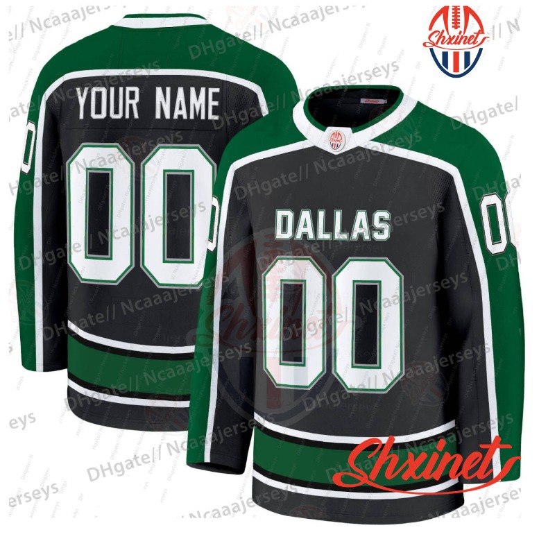 2025 26 Stars Tyler Hockey Jersey Wyatt Johnston Jason Robertson Jamie Benn Miro Heiskanen Mikko Rantanen Thomas Harley Embroidered Letter Number Desi