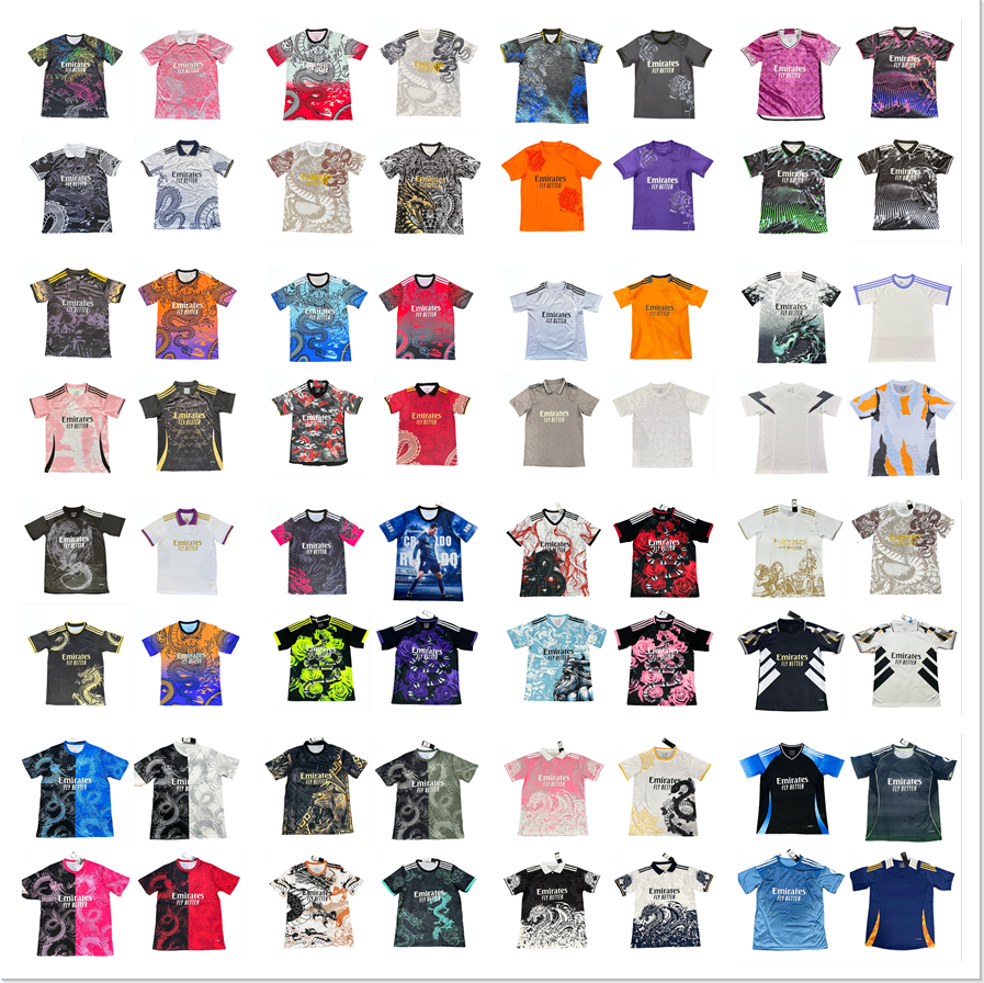 Real madrides Soccer Jerseys Loong Dragon Training MBAPPE BELLINGHAM VINI JR RUDIGER MODRIC RODRYGO CAMAVINGA TCHOUAMENI football shirt camiseta shirt Maillot