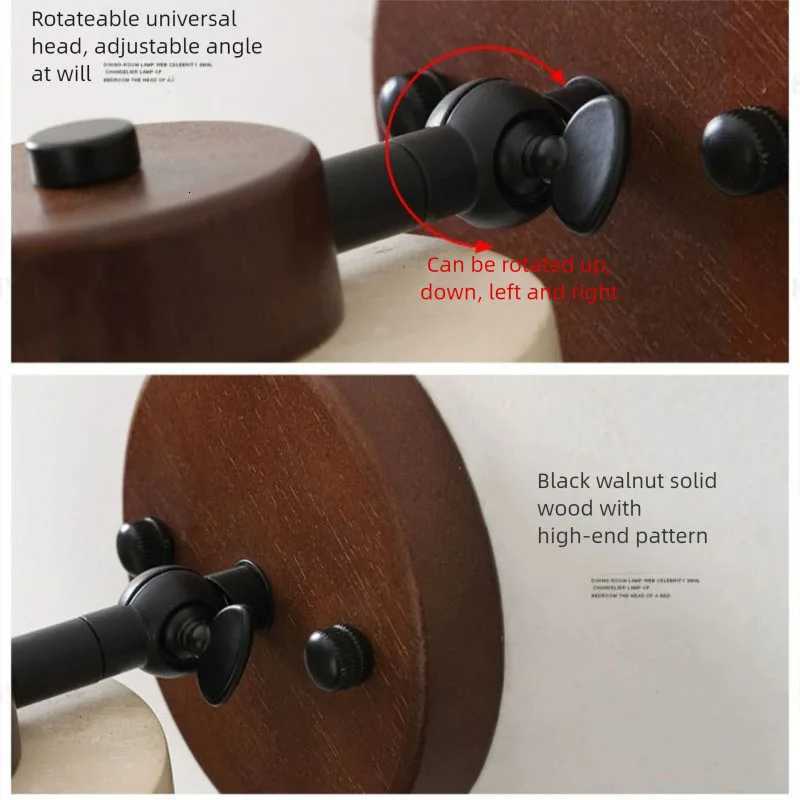 Yellow cave stone Japanese-style wabi-sabi bedroom bedside wall lamp retro homestay study rotatable wall lamp with switch for M251128