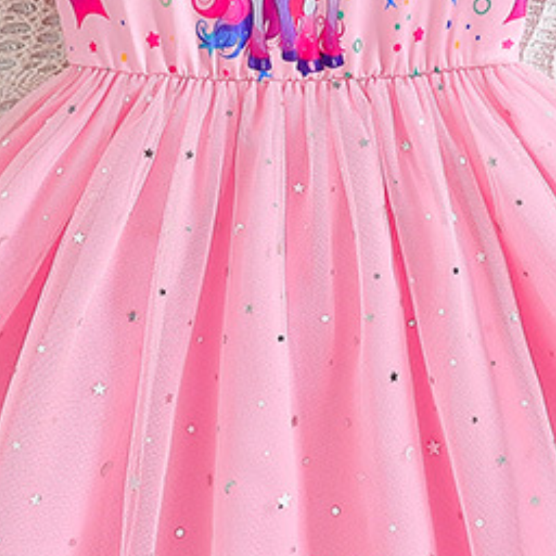 Disney princess dress party dress birthday dress baby designer clothing little girl dress summer set children's dress baby girl's net skirt 