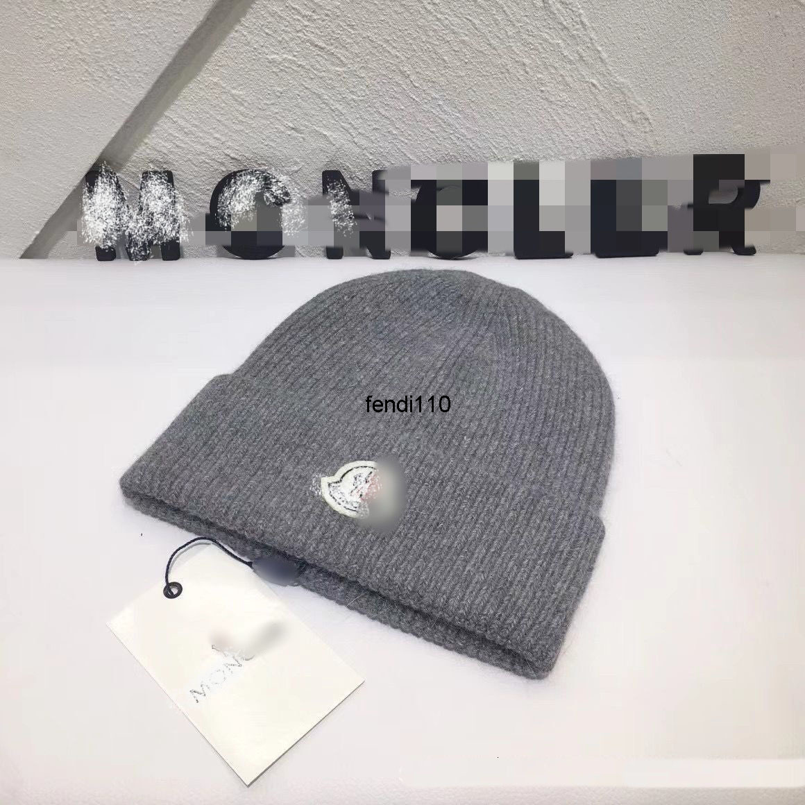 Beanie/Skull Caps Ear Muffs Designer Trendy Brand Knit Hat - Unisex Beanie Autumn/Winter Outdoor Warmth English Letter Design Adjustable One Size All-Season Casual