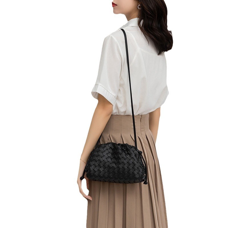 2025 Top a Mirror Quality Tier Candy Jodie CM Mini Bag Designer Women's Medium Black Triangle Bag Zipper Tote Classic Lambskin