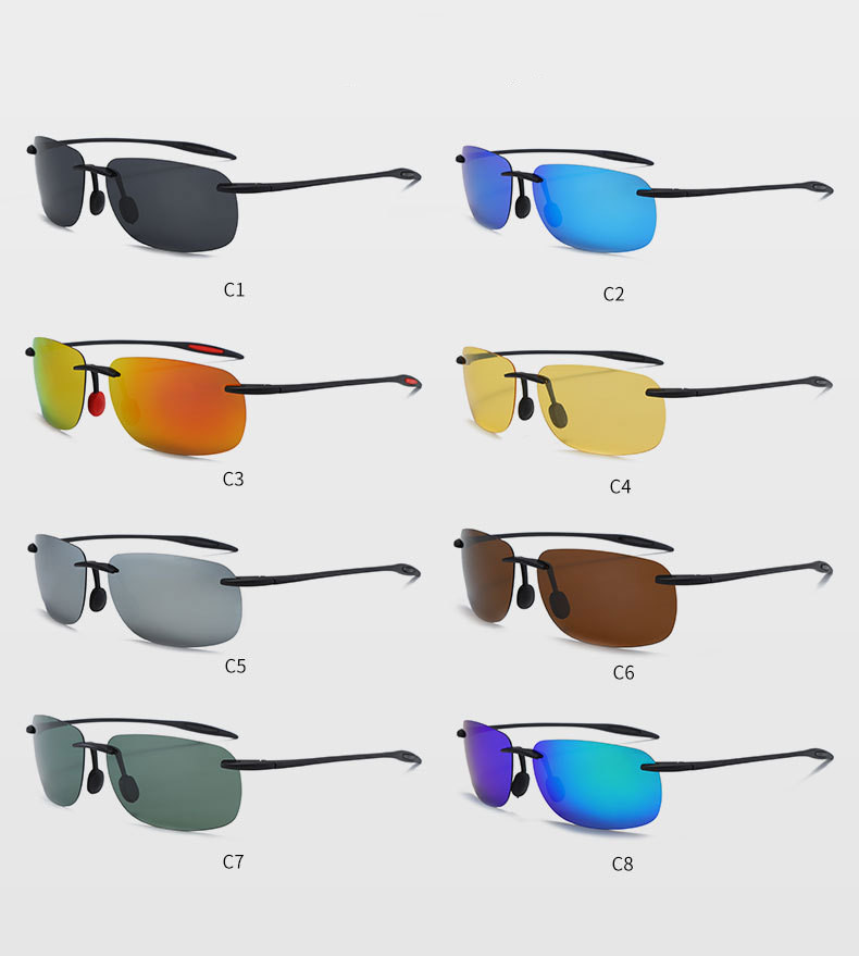 Designer Sunglasses For Women Men TR Style Sport Sunglasses Fashion Classic Sunglasses Luxury Polarized Goggle Pilot PC Frame Oversized UV400 Eyewear 
