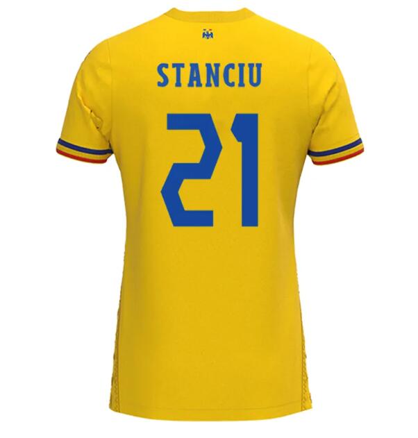 25/26 Romania soccer jerseys 2025 2026 MARIN STANCIU OLARU CIALDAU MORUTAN DRAGUSIN TANASE home 94 00 Vintage Retro 1994 HAGI adult football