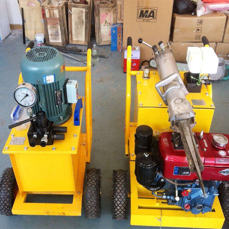 Fast Speed Diesel Rock Splitter Manual Rock Excavator Rock Splitter Granite Splitting Machine