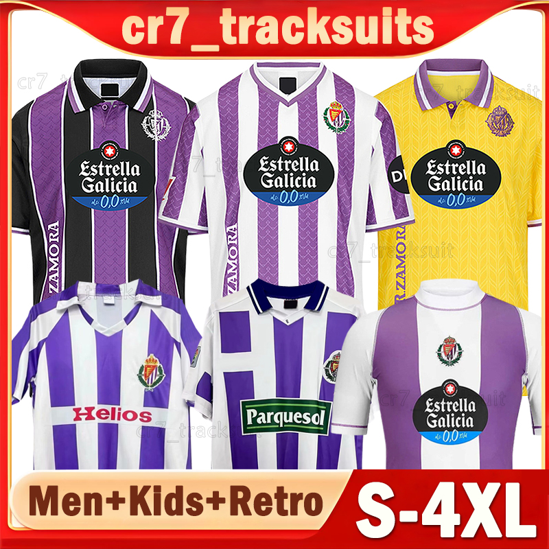 XXXL 4XL 25 26 Real Valladolid Soccer Jerseys LATASA AMATH CHUKI PETER MARCOS ANDRE Men Uniforms 2025 2026 J.DELGADO V.MESEGUER J.PONCEAU Football Shirts kids kits sets
