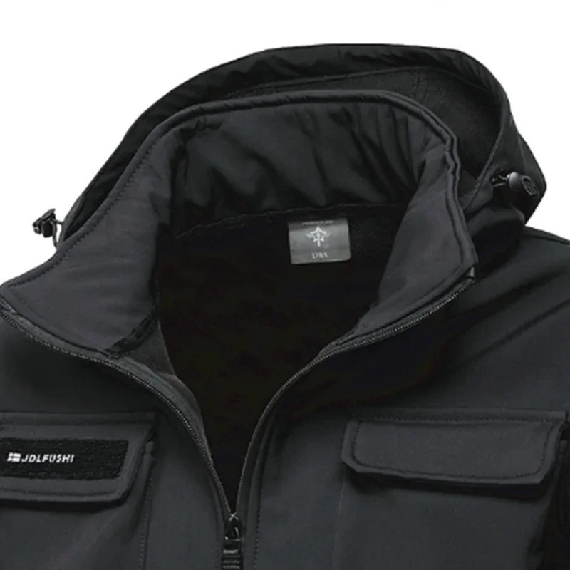 Hiking Jacket Uniform Wool Work Suit Winter Mens Waterproof Trousers Protective Clothing Warm Camouflage Outdoor 251121