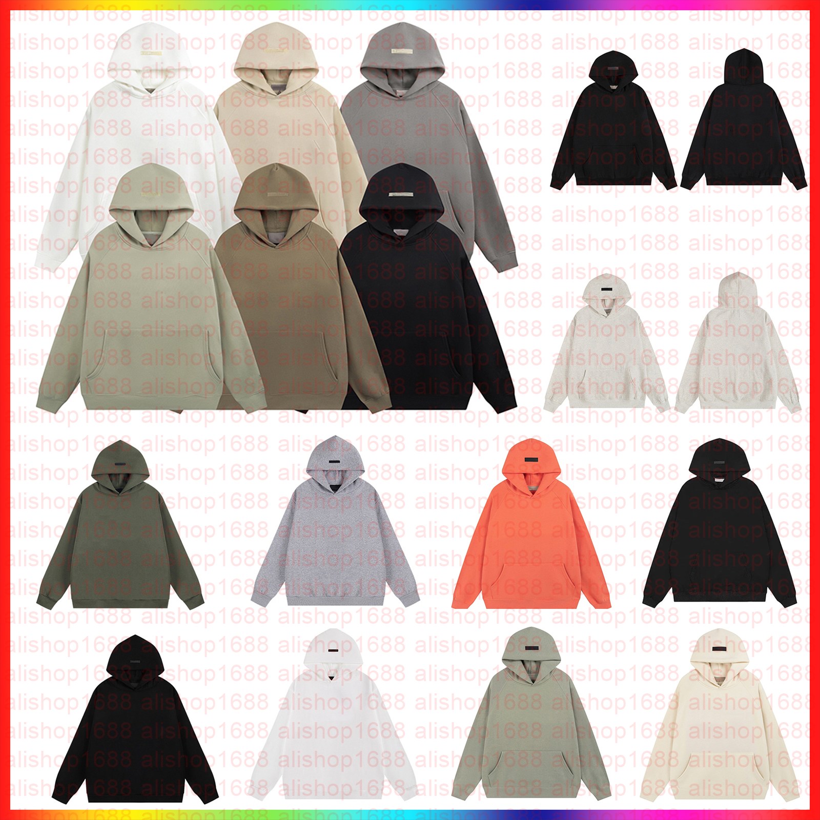 Designer hoodie Men's Women's essential hoodies for men sweatshirt pants sweatpants spider hoody 3D Letter Printed Design Loose Sweater essentials tracksuit S-XL