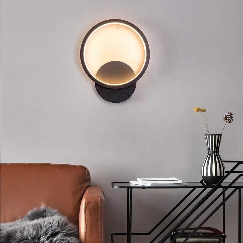 Modern LED Wall Lamp Nordic Wall Light Home Decor Fixture Minimalist Wall Sconce Led Illumination For Balcony Entrance Bedroom M251128