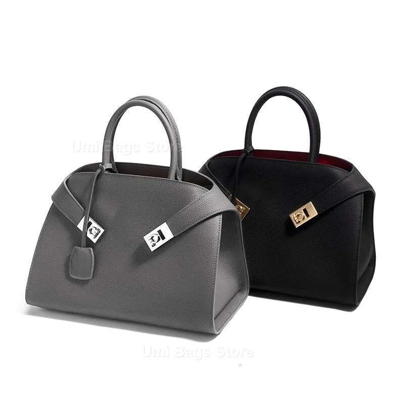 Genuine Handbag Hug Pillow Top Layer Leather Advanced Feeg 2025 New Model Fashion Temperament Boston Bag