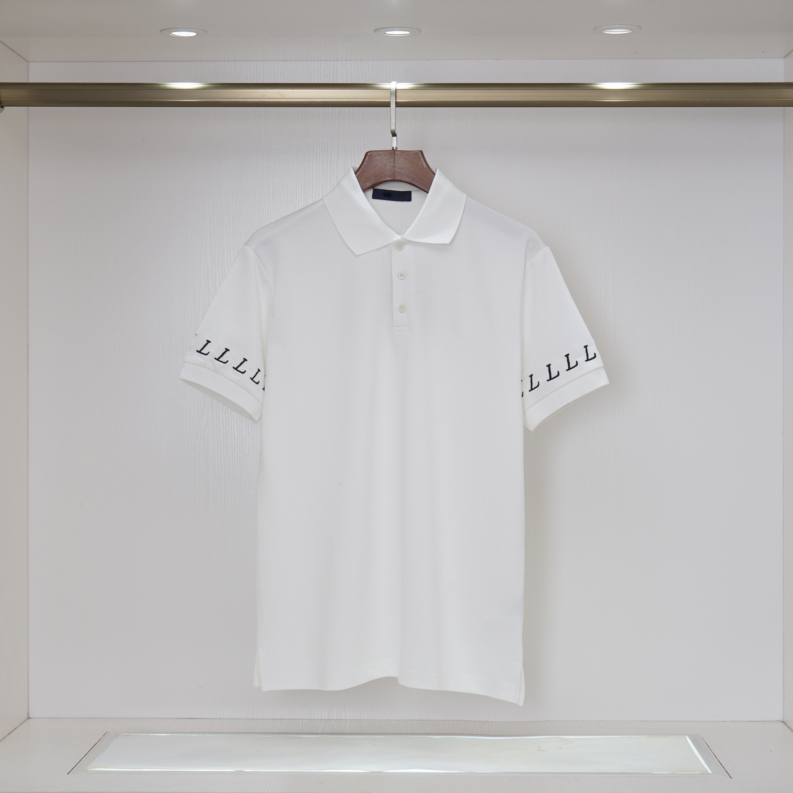 Summer Mens Polo Shirts Designer Polos Casual Business Work Style Letter Print Men Polo T Shirts